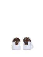 D.A.T.E. Sfera White Sneaker D.A.T.E. Sfera White Sneaker - WHITE LEOPARD