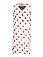 Silk Dress Prada Silk Dress - Sabbia/Nero
