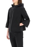 Herno Laminar Alabama Mini Cape Jacket Herno Laminar Alabama Mini Cape Jacket - NERO (Black)