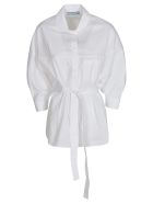Prada Popeline Compact Shirt Prada Popeline Compact Shirt - White
