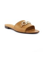 Salvatore Ferragamo Brown Leather Sandal Salvatore Ferragamo Brown Leather Sandal - Cuoio