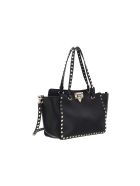 Valentino Garavani Small Rockstud Tote Bag Valentino Garavani Small Rockstud Tote Bag - Nero