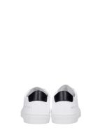 Common Projects Retro Sneakers In White Leather Common Projects Retro Sneakers In White Leather - white