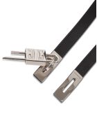 Givenchy Turnlock Leather Belt In Black Leather Givenchy Turnlock Leather Belt In Black Leather - Black