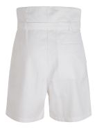 Philosophy di Lorenzo Serafini High-waist Painted Shorts Philosophy di Lorenzo Serafini High-waist Painted Shorts - Bianco