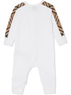 Burberry Claude Set With Check Detailing Burberry Claude Set With Check Detailing - White