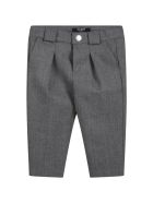 Balmain Gray Trousers For Baby Girl Balmain Gray Trousers For Baby Girl - Grey