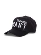 Dsquared2 Black And White Cotton Icon Hat Dsquared2 Black And White Cotton Icon Hat - White/black