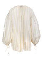 Candy-stripe Blouse MSGM Candy-stripe Blouse - Avana