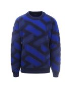 Versace Sweater Versace Sweater - Blu e Nero