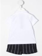 Polo Shirt And Shorts Set Il Gufo Polo Shirt And Shorts Set - Bianco/blu