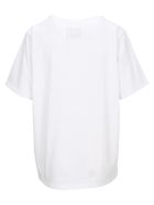 Golden Goose Stitched Slogan Print T-shirt - WHITE