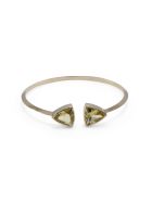 Lo Spazio Yellow Beryl Bangle Lo Spazio Jewelry Lo Spazio Yellow Beryl Bangle - Yellow