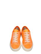 Common Projects Achille Fluo Sneakers In Orange Suede Common Projects Achille Fluo Sneakers In Orange Suede - orange