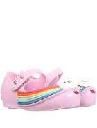Melissa Lilac Ballerina Flats For Girl With Cloud Melissa Lilac Ballerina Flats For Girl With Cloud - Violet