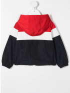 Tricolor Dard Newborn Jacket With Logo Moncler Tricolor Dard Newborn Jacket With Logo