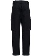 Alexander McQueen Black Cotton Pants With Pockets Alexander McQueen Black Cotton Pants With Pockets - Black