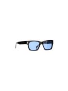 Saint Laurent 402 Sunglasses Saint Laurent Eyewear Saint Laurent 402 Sunglasses - Black black blue