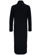 Antonelli Penguin Long Black Wool And Silk Dress Antonelli Penguin Long Black Wool And Silk Dress - Black
