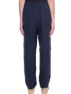 Giorgio Armani Pants In Blue Polyamide Polyester Giorgio Armani Pants In Blue Polyamide Polyester - blue