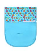 Moschino Light Blue Sleeping Bag For Babyboy With Teddy Bear Moschino Light Blue Sleeping Bag For Babyboy With Teddy Bear - Blue