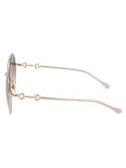 Gg0878s Sunglasses Gucci Gg0878s Sunglasses - 004 GOLD GOLD BROWN