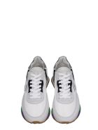 GHOUD Rush Sneakers In Grey Suede And Fabric GHOUD Rush Sneakers In Grey Suede And Fabric - grey