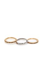 Alexander McQueen Linked Rings Alexander McQueen Linked Rings - Antique Gold Silver