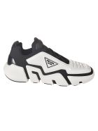 Prada Tecno Stretch Sneakers Prada Tecno Stretch Sneakers - Black/White