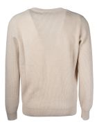 Brunello Cucinelli Ribbed Knit Plain Sweater Brunello Cucinelli Ribbed Knit Plain Sweater - Beige