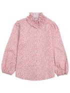 Il Gufo Organic Cotton Floral Shirt Il Gufo Organic Cotton Floral Shirt - Pink