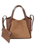 Stella McCartney Studded Logo Tote Stella McCartney Studded Logo Tote - Biscuit