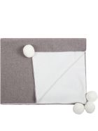 Little Bear Multicolor Blanket For Babykids With Pompoms Little Bear Multicolor Blanket For Babykids With Pompoms - Beige