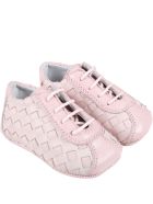 Gallucci Pink Shoes For Baby Girl Gallucci Pink Shoes For Baby Girl - Pink