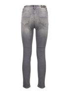 Elisabetta Franchi Jeans With Golden Horsebit Detail Elisabetta Franchi Jeans With Golden Horsebit Detail - Grey