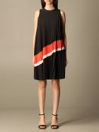 Armani Exchange Dress Armani Exchange Pleated Short Dress Armani Collezioni Armani Exchange Dress Armani Exchange Pleated Short Dress - Black