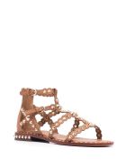 Woman Brown Pixel Sandal Ash Woman Brown Pixel Sandal - Cinnamon
