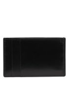 Alexander McQueen Black Leather Logo Cardholder Alexander McQueen Black Leather Logo Cardholder - Black