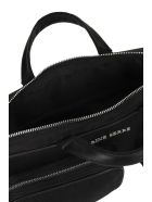 Marine Serre Three Pocket Shoulder Bag In Black Viscose Marine Serre Three Pocket Shoulder Bag In Black Viscose - black
