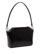 Givenchy Antigona Crossbody Bag In Black Leather Givenchy Antigona Crossbody Bag In Black Leather - Black