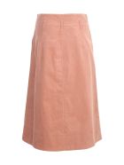 Velvet Longuette Skirt PS by Paul Smith Velvet Longuette Skirt - Fusia
