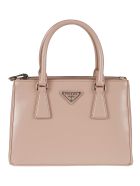 Prada Logo Plaque Tote Prada Logo Plaque Tote - Orchid
