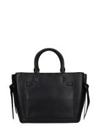 Michael Kors Tote In Black Leather Michael Kors Tote In Black Leather - black