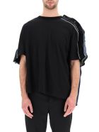 Y/Project Triple T-shirt With Buttons Y/Project Triple T-shirt With Buttons - BLACK MOSS GREEN NAVY (Black)