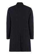 Giorgio Armani Single-breasted Wool Coat Giorgio Armani Single-breasted Wool Coat - blue