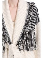 Alanui Cardigan In White Cotton Alanui Cardigan In White Cotton - Lapponia White