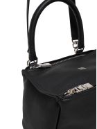 Givenchy Pandora Handbag In Black Leather With Logo Givenchy Pandora Handbag In Black Leather With Logo - Black