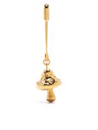 Mushroom Charm With Safety Pi AMBUSH Mushroom Charm With Safety Pi - Oro