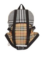 Burberry Vintage Check Nylon Backpack Burberry Vintage Check Nylon Backpack - Beige