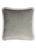 Happy Velvet Pillow Lo Decor Happy Velvet Pillow - Pearl/dirty white